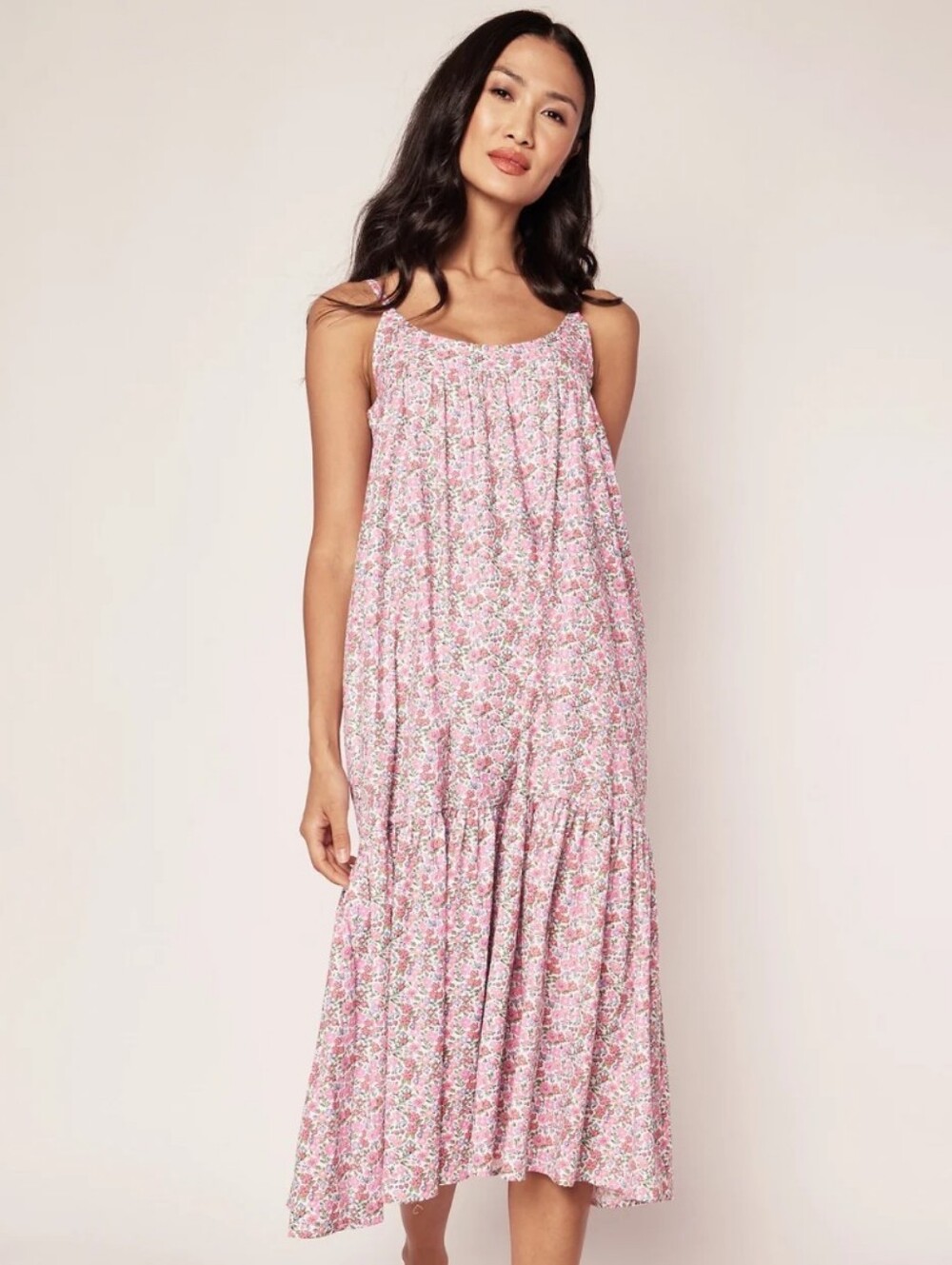 Petite Plume Floral Dress